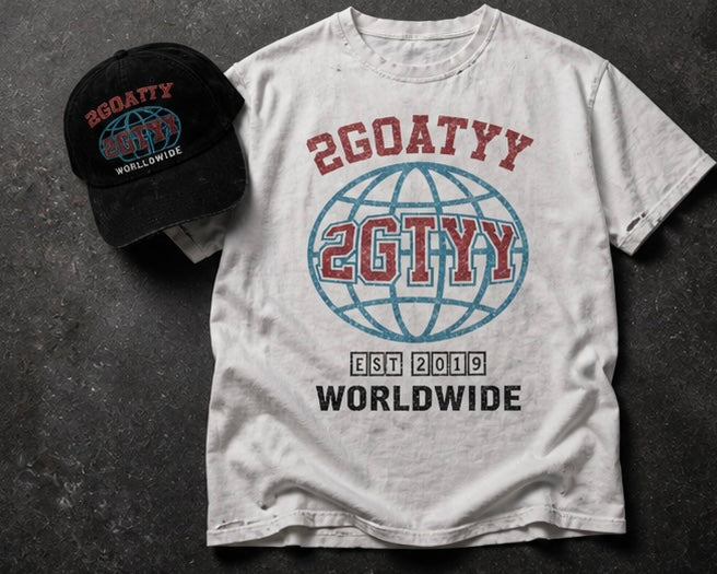 “2GTYY Worldwide” Vintage Tee & Cap