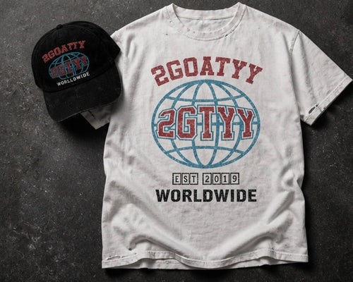 “2GTYY Worldwide” Vintage Tee & Cap